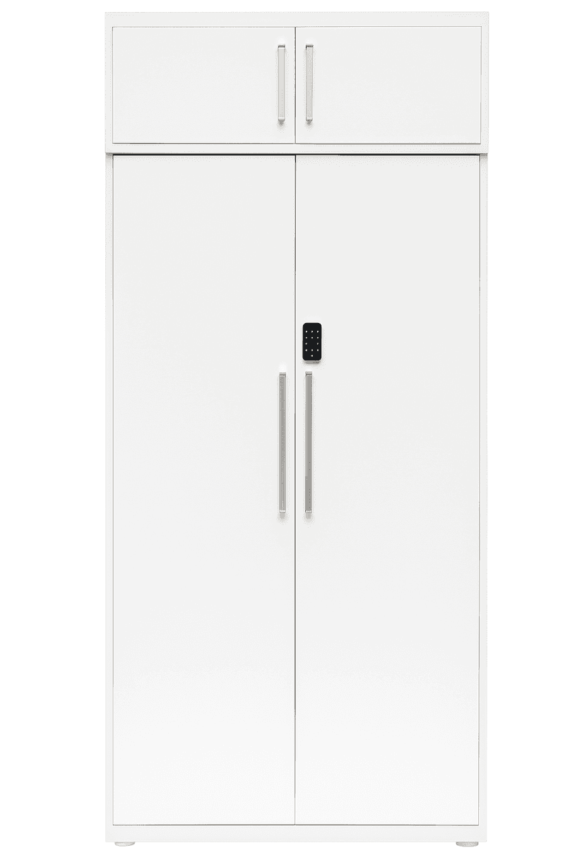 NSF Signature wardrobe showing its door and border construction